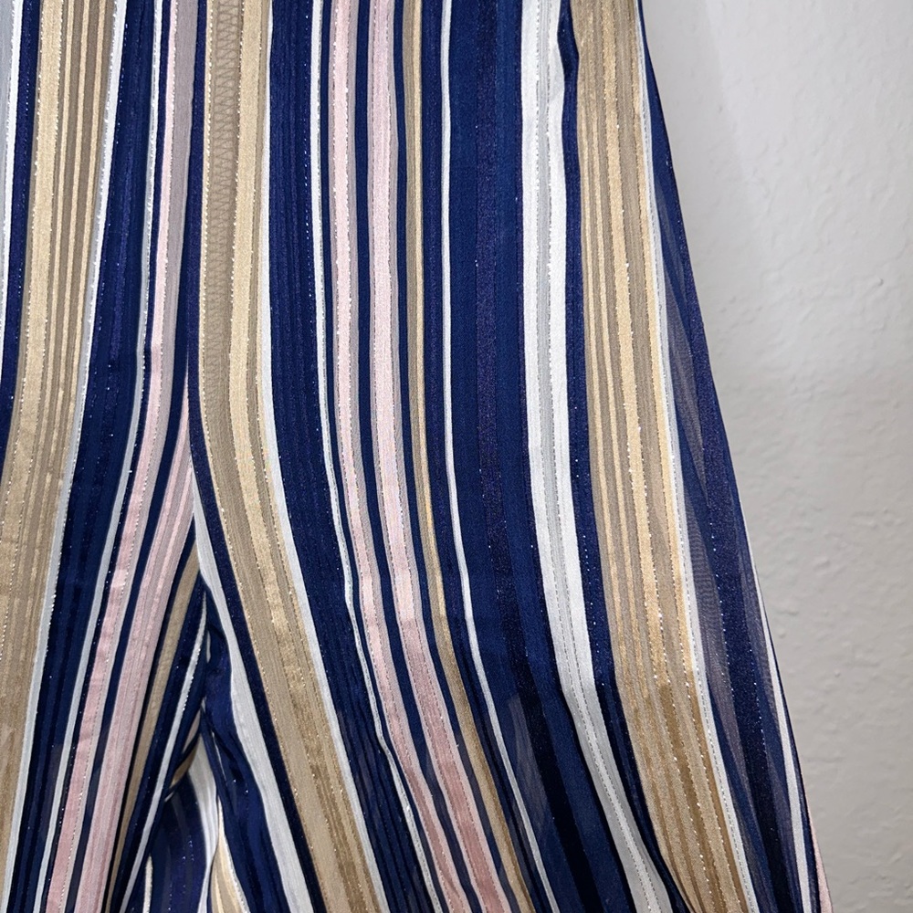 Multi-Color Leg Split Jumpsuit - Picture 2 of 9
